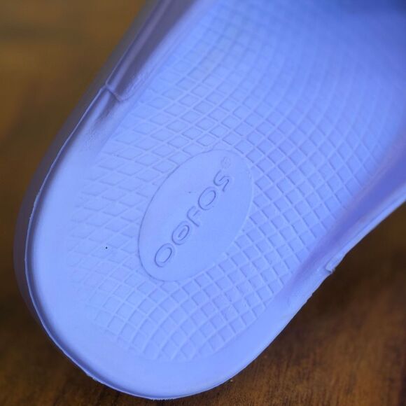 OOFOS Ooahh Men's Slides Sandals Purple Haze Size 11 US Running Recovery New - Picture 6 of 10